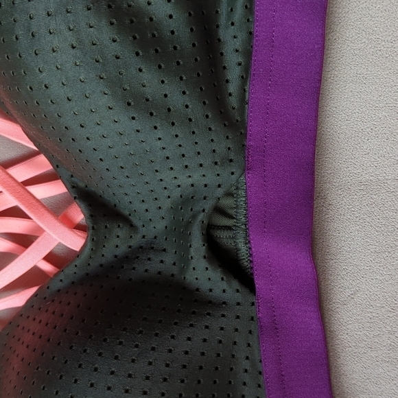 Victoria's Secret Victoria Sport Strappy Sports Bra 34B Green Peachy Purple - Picture 5 of 10